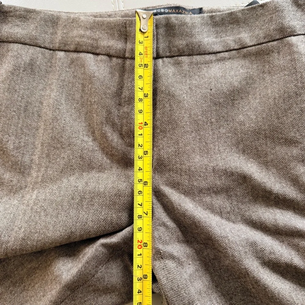 BCBGMAXAZRIA Bermuda Short Women 4 New Taupe Career Tailored Professional Shorts
